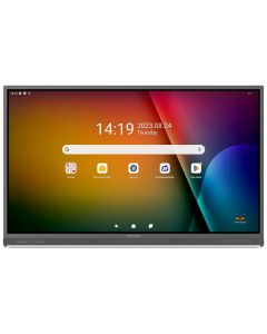 ViewSonic Flat Touch Display IFP7552-2F EDLA/75"/UHD/450nits, 4000:1,8G RAM/64GB/HDMI/VGA/USB-C /RJ45 x2, RS232 x1,Black