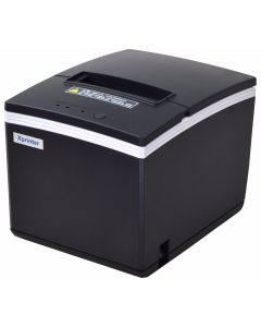 Xprinter stolní termotiskárna XP-V330-L, rychlost 260mm/s, až 80mm, USB, LAN, RS232, autocuter , černá