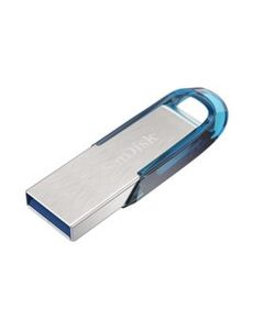 SanDisk Ultra Flair™ USB 3.0 128 GB tropická modrá