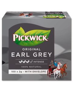 Černý čaj Pickwick Earl Grey, 100 ks