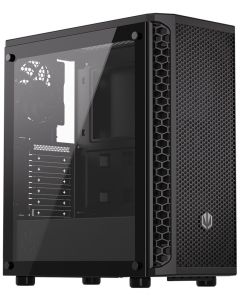 POŠKOZENÝ OBAL - Endorfy skříň Signum 300 Core / 2xUSB / 2x120mm fan PWM / mesh panel / tvrzené sklo / černá