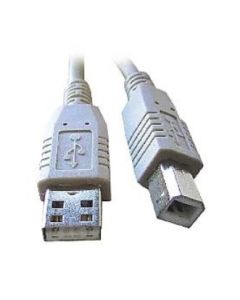 C-TECH Kabel USB A-B 3m 2.0, černý