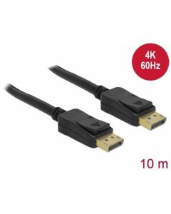 Delock Displayport 1.2 kabel samec > Displayport samec 4K 60 Hz 10 m