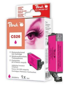 PEACH kompatibilní cartridge Canon CLI-526, Magenta
