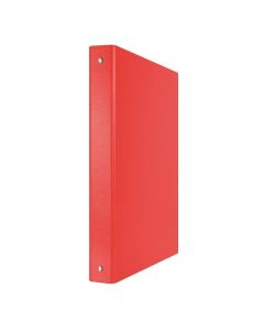 4krouž.pořadač Donau,A4, 4,5 cm, červ.,O-mechanika