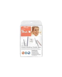 PEACH vazací Combi Box PB100-14, 12x vazací hřbet, 12x přední strana, 12x zadní strana, plast