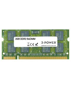 2-Power 2GB PC2-5300S 667MHz DDR2 CL5 SoDIMM 2Rx8 (DOŽIVOTNÍ ZÁRUKA)