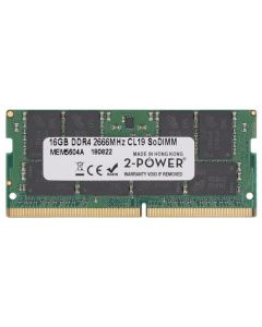2-Power 16GB PC4-21300S 2666MHz DDR4 CL19 Non-ECC SoDIMM 2Rx8 (DOŽIVOTNÍ ZÁRUKA)