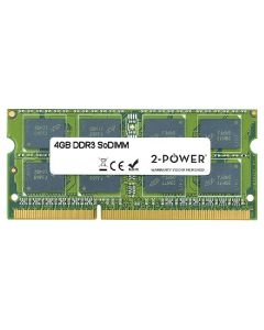 2-Power 4GB MultiSpeed 1066/1333/1600 MHz DDR3 SoDIMM 2Rx8 (1.5V / 1.35V) (DOŽIVOTNÍ ZÁRUKA)