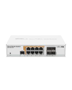 MikroTik Cloud Router Switch CRS112-8P-4S-IN, 8x GLAN s PoE, 4x SFP