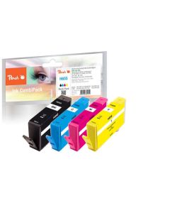 PEACH kompatibilní cartridge HP No 655 MultiPack, bk, c, m, y, 1x19ml, 3x12ml