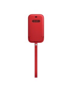 iPhone 12 mini Leather Sleeve wth MagSafe RED