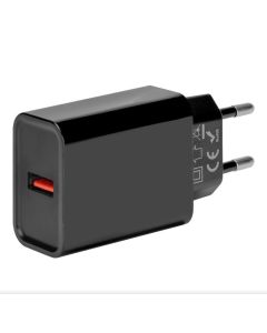 OBAL:ME Cestovní Nabíječka USB-A 18W Black