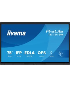 75" iiyama TE7515A-B1AG:IPS,4K,EDLA,NFC