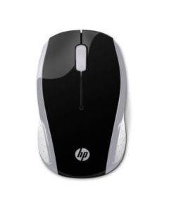 HP myš 200 bezdrátová stříbrná