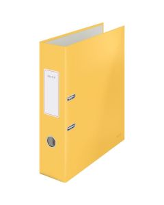 Pákový pořadač Leitz Cosy 180° - A4, 8 cm, žlutý