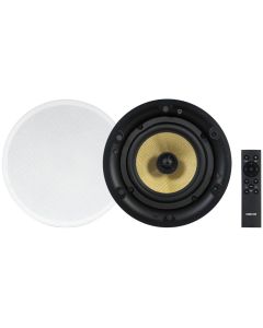 Fonestar Stropní Wi-Fi/BT set 2×25 W, aktivní+pasivní, 6,5" kevlar woofer+1" výška, LAN, AUX, Multiroom, bílý