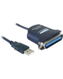 DeLock Konvertor USB->Centronics (IEEE-1284), kabel 0,8 m