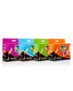 PRINTLINE Multipack kompatibilní s Brother LC-1100 /  pro MFC-6490CW, DCP-385C/1 x 18ml, + 3 x 13 ml, C,M,Y,BK