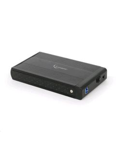 GEMBIRD Externí box pro 3.5" zařízení, USB 3.0, SATA, černý