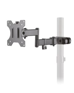 Neomounts FL40-450BL11/Držák displeje/na sloup,tyč 28-60 mm/17-32"/sklopný/3 čepy/VESA 100X100/nosn. 8kg/černý