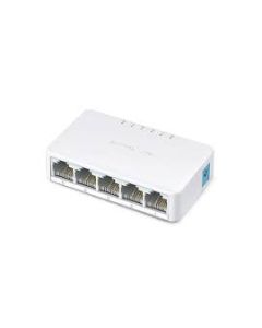 Mercusys MS105 5x10/100 mini desktop switch, plastic case