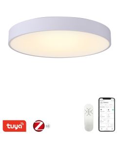 IMMAX NEO RONDATE SLIM SMART stropní svítidlo 80 x 7cm 65W bílé, Zigbee 3.0, TUYA