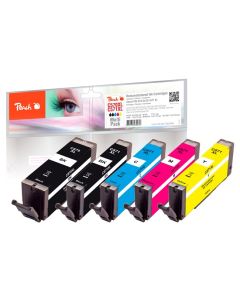 PEACH kompatibilní cartridge Canon PGI-570XL/CLI-571XL MultiPack, bk, pbk, c, m, y