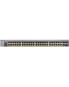 Netgear 48-Port Gigabit PoE+ Smart Managed Pro Switch with 4 SFP Ports (380W)
