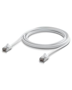 Ubiquiti UniFi Premium Patch Cable Outdoor 3m - Patch kabel, Cat6a, venkovní, bílý, 3m