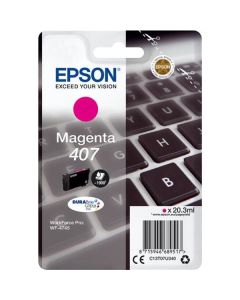 Cartridge Epson 407  - purpurový
