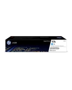 Toner HP 117A, W2071A, 700 str. , azurový