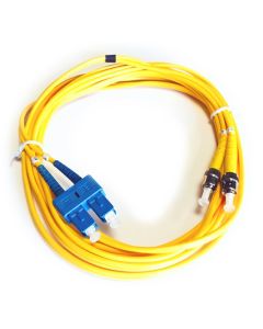 DATACOM optický patchcord ST-SC 09/125 SM   3m duplex