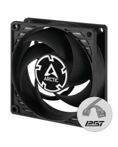 ARCTIC P8 PWM PST Case Fan - 80mm case fan with PWM control and PST cable