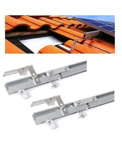 Solarmi SCOMP-2H35 kompletní držák SC pro uchycení 2ks 35 mm sol. panelu na šikmou střechu (hák)