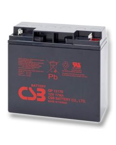 CSB Pb záložní akumulátor VRLA AGM 12V/17Ah (GP12170)