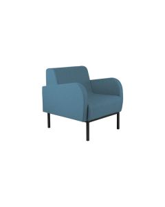 Sofa Piave - jednomístné, světle modré