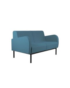 Sofa Piave - dvoumístné, světle modré
