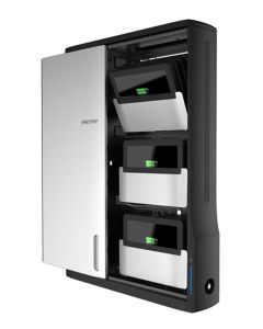ERGOTRON ZIP12 CHARGING WALL CABINET, EU, uzamykatelná nabíjecí skříň pro až 12 tabletů na zeď