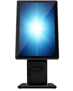 ELO Wallaby self-service countertop stand, compatible with 15-inch or 22-inch Android I-Series 4 and Epson or Star print