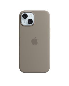 iPhone 15 + Silicone Case with MagSafe - Clay