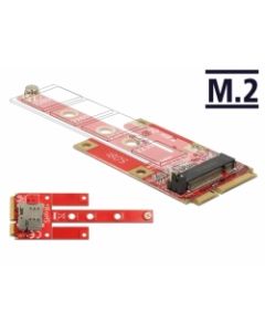 Delock Převodník Mini PCIe > M.2 Key B slot + Micro SIM slot