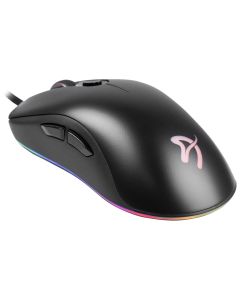 AROZZI herní myš FAVO2 Ultra Light Black/ drátová/ 16.000 dpi/ USB/ 6 tlačítek/ RGB/ černá