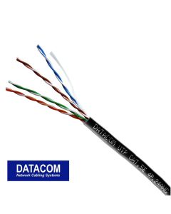 DATACOM OUTDOOR UTP drát CAT5E PE, venkovní, Fca 100m černý