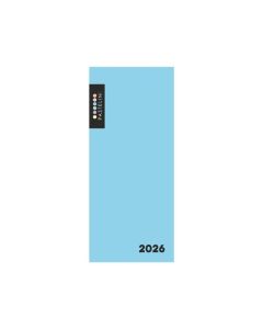 Diář týdenní PVC Pastelini modrá 2027