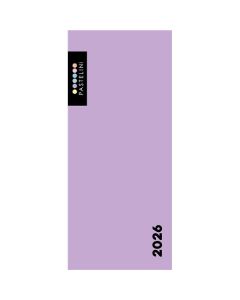 Diář týdenní PVC Pastelini fialová 2027