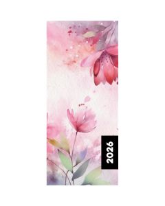 Diář měsíční PVC Pastelini - design Flowers 2027