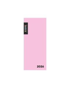 Diář týdenní PVC Pastelini růžová 2027