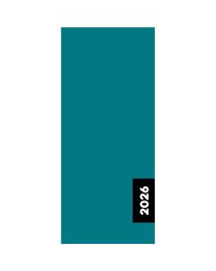 Diář měsíční PVC Pastelini - VERDE milano 2027