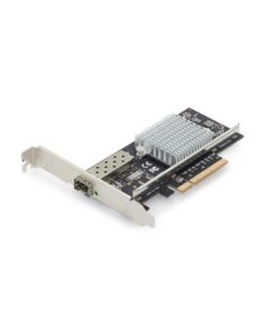 DIGITUS Karta SFP + 10G PCI Express včetne držáku s nízkým profilem, čipová sada Intel JL82599EN
